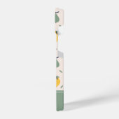 Vruchtpatroon bevestigen iPhone hoesje (Linkerkant)