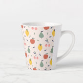 Vruchtpatroon bevestigen latte mok (Rechts)