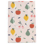 Vruchtpatroon bevestigen medium cadeauzakje (Voorkant)