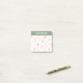 Vruchtpatroon bevestigen post-it® notes (Op bureau)