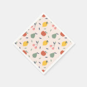 Vruchtpatroon bevestigen servet (Hoek)