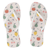 Vruchtpatroon bevestigen teenslippers (Voetbed)