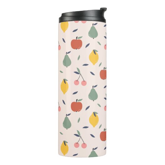 Vruchtpatroon bevestigen thermosbeker (Gedraaid links)