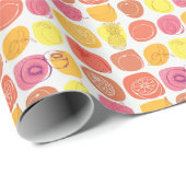 Vruchtpatroon Cadeaupapier (Rol Hoek)