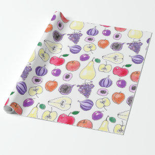 Vruchtpatroon Cadeaupapier