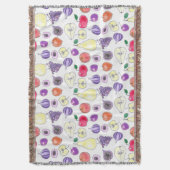 Vruchtpatroon Deken (Voorkant Verticaal)