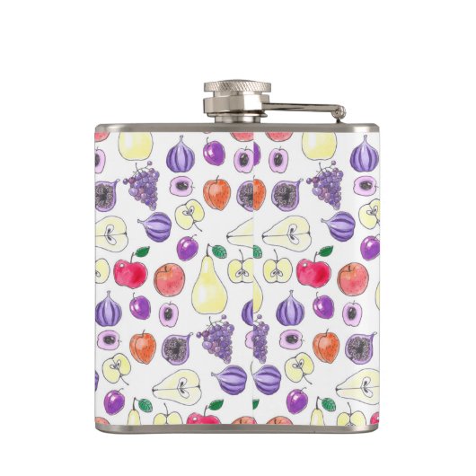 Vruchtpatroon Heupfles (Achterkant)