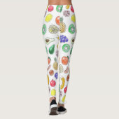 Vruchtpatroon Leggings (Achterkant)