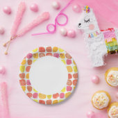 Vruchtpatroon Papieren Bordje (Feest)