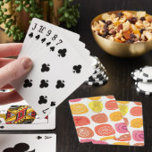 Vruchtpatroon Pokerkaarten (Insitu)
