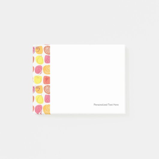 Vruchtpatroon Post-it® Notes (Voorkant)