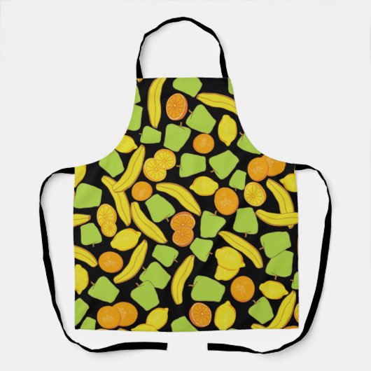 Vruchtpatroon Schort (Voorkant)