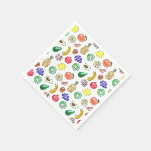 Vruchtpatroon Servet (Hoek)