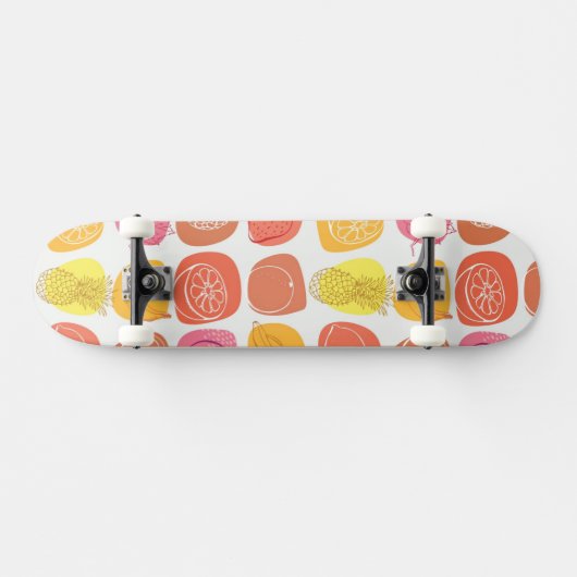 Vruchtpatroon Skateboard (Horizontaal)