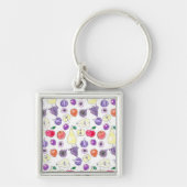 Vruchtpatroon Sleutelhanger (Voorkant)