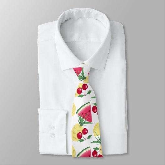 Vruchtpatroon. Stropdas (Gebonden)