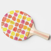 Vruchtpatroon Tafeltennisbatje (Zijkant)