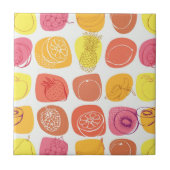 Vruchtpatroon Tegeltje (Voorkant)