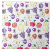 Vruchtpatroon Tegeltje (Voorkant)