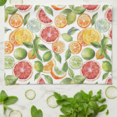 Vruchtpatroon Theedoek (Gevouwen)