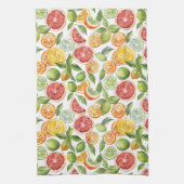 Vruchtpatroon Theedoek (Verticaal)