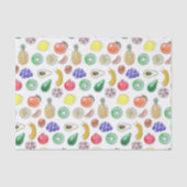 Vruchtpatroon Tissuepapier (Voorkant)