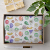 Vruchtpatroon Tissuepapier (Geschenk)