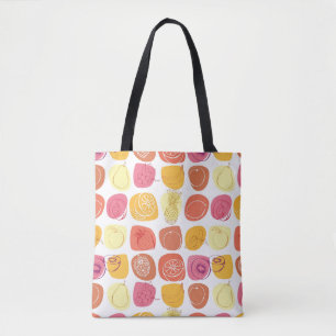 Vruchtpatroon Tote Bag