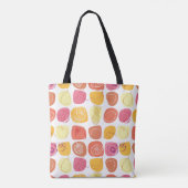 Vruchtpatroon Tote Bag (Achterkant)