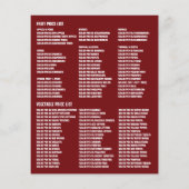 Vruchtpruimen, groenvoedergewassen, Adverteren Flyer (Achterkant)