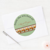 Vruchtrecepten voor perenovers Stickers (Envelop)