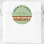 Vruchtrecepten voor perenovers Stickers (Tas)