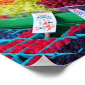 Vruchtregenboog Poster (Hoek)