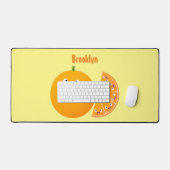 Vruchtrijke cartoon van oranje citrusvruchten bureaumat (Keyboard & Muis)