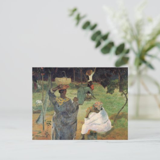 Vruchtschop - Paul Gauguin Briefkaart (Staand voorkant)