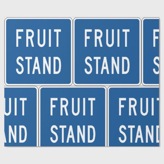 Vruchtstandaard Cadeaupapier (Vlak)