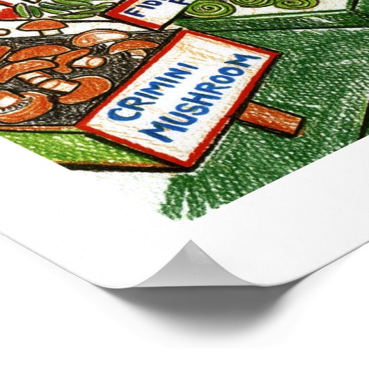 Vruchtstandaard Poster (Hoek)