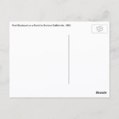 Vruchtstandaard van Gustave Caillebotte, Kunst Briefkaart (Achterkant)