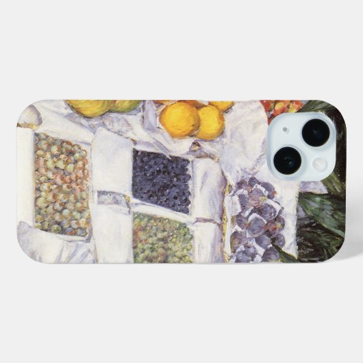 Vruchtstandaard van Gustave Caillebotte, kunst Case-Mate iPhone Case (Achterkant (horizontaal))