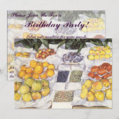 Vruchtstandaard van Gustave Caillebotte,  kunst Kaart (Voorkant / Achterkant)