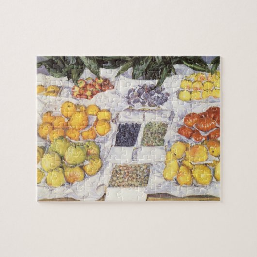 Vruchtstandaard van Gustave Caillebotte,  kunst Legpuzzel (Horizontaal)