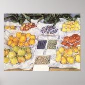 Vruchtstandaard van Gustave Caillebotte, kunst Poster (Voorkant)
