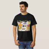 Vruchtstandaard van Gustave Caillebotte,  kunst T-shirt (Voorkant volledig)