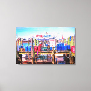 Vruchtste zeehond canvas afdruk