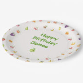 vruchtthema papieren bordje (Gekanteld)