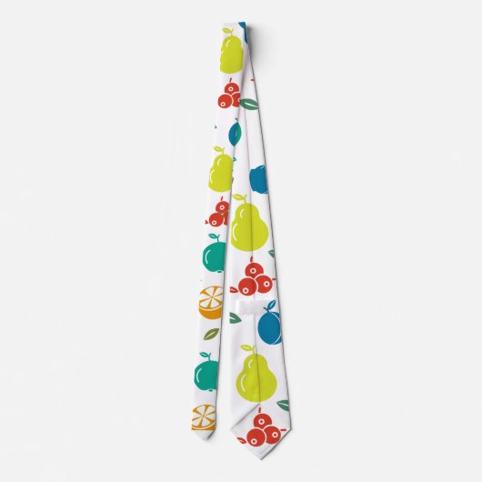 Vruchtthema zomer stropdas (Achterkant)