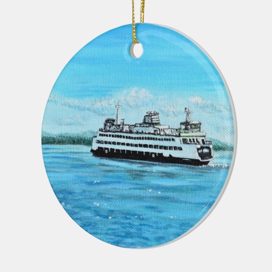 Vruchtverf Keramisch Ornament (Links)