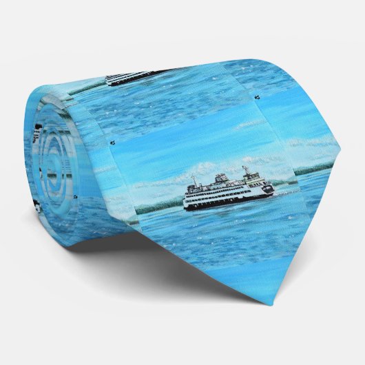 Vruchtverf Stropdas (Opgerold)