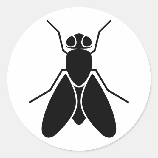 Vruchtvet Ronde Sticker (Voorkant)