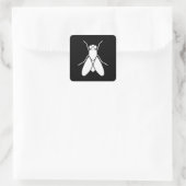 Vruchtvet Vierkante Sticker (Tas)